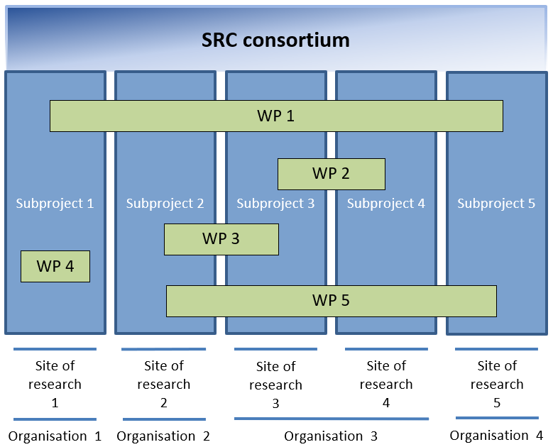 Example of SRC consortium structure