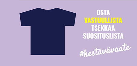 FINIXin #kestävävaate-kampanja kokoaa yhteen tekstiilialan kiertotalouden ja pitkäikäisyyden edelläkävijät